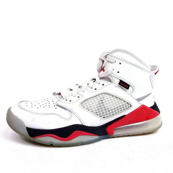 Jordan Other - Air Jordan Mars 270 Mens 7.5 Shoes White Fire Red